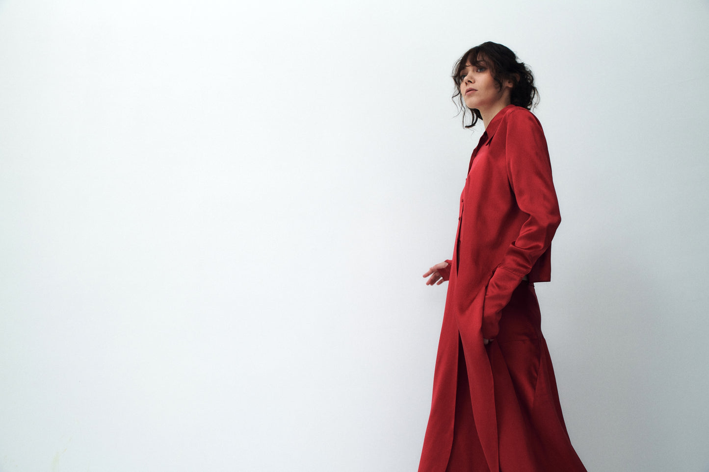 Poetica blouse in Cherry Funk