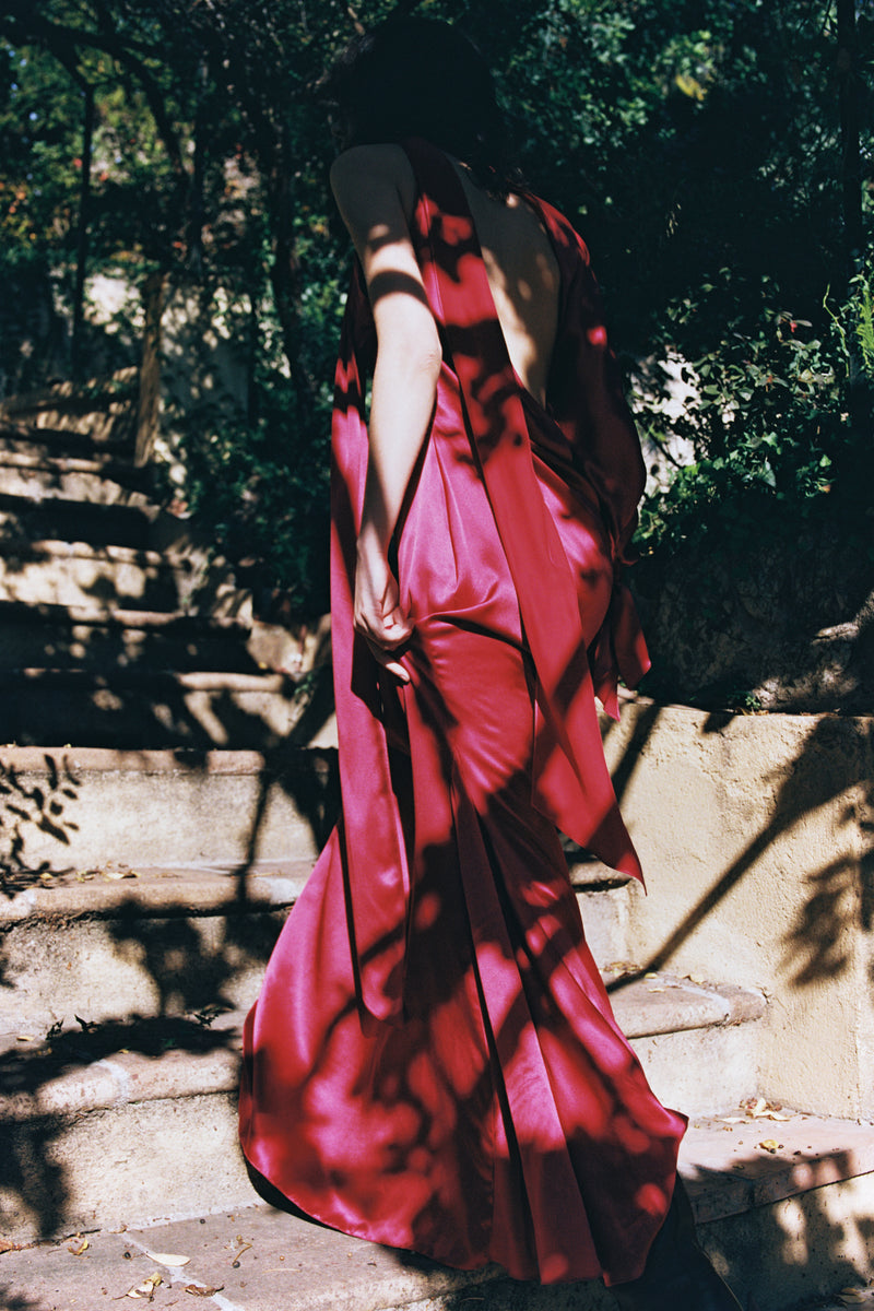 Cinematica dress in Cherry Funk