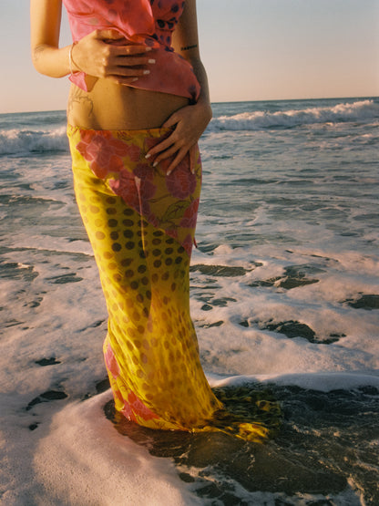 Exotica long skirt in Eden
