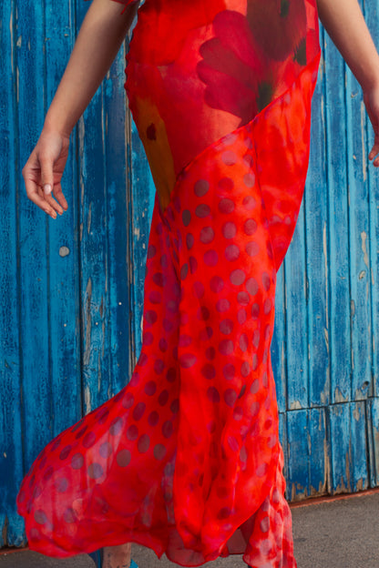Artistica dress in Cherry Sangria
