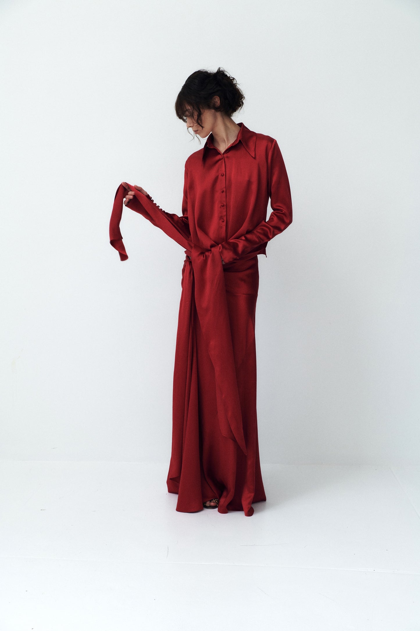 Atomica skirt in Cherry Funk