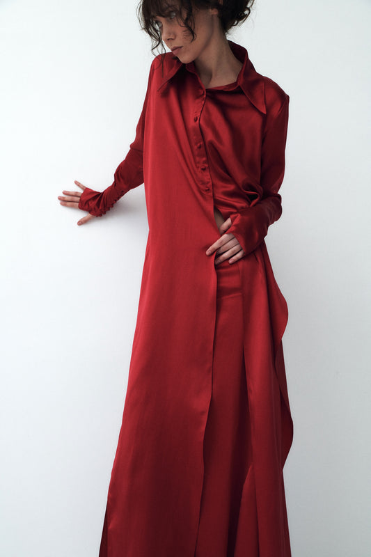 Poetica blouse in Cherry Funk