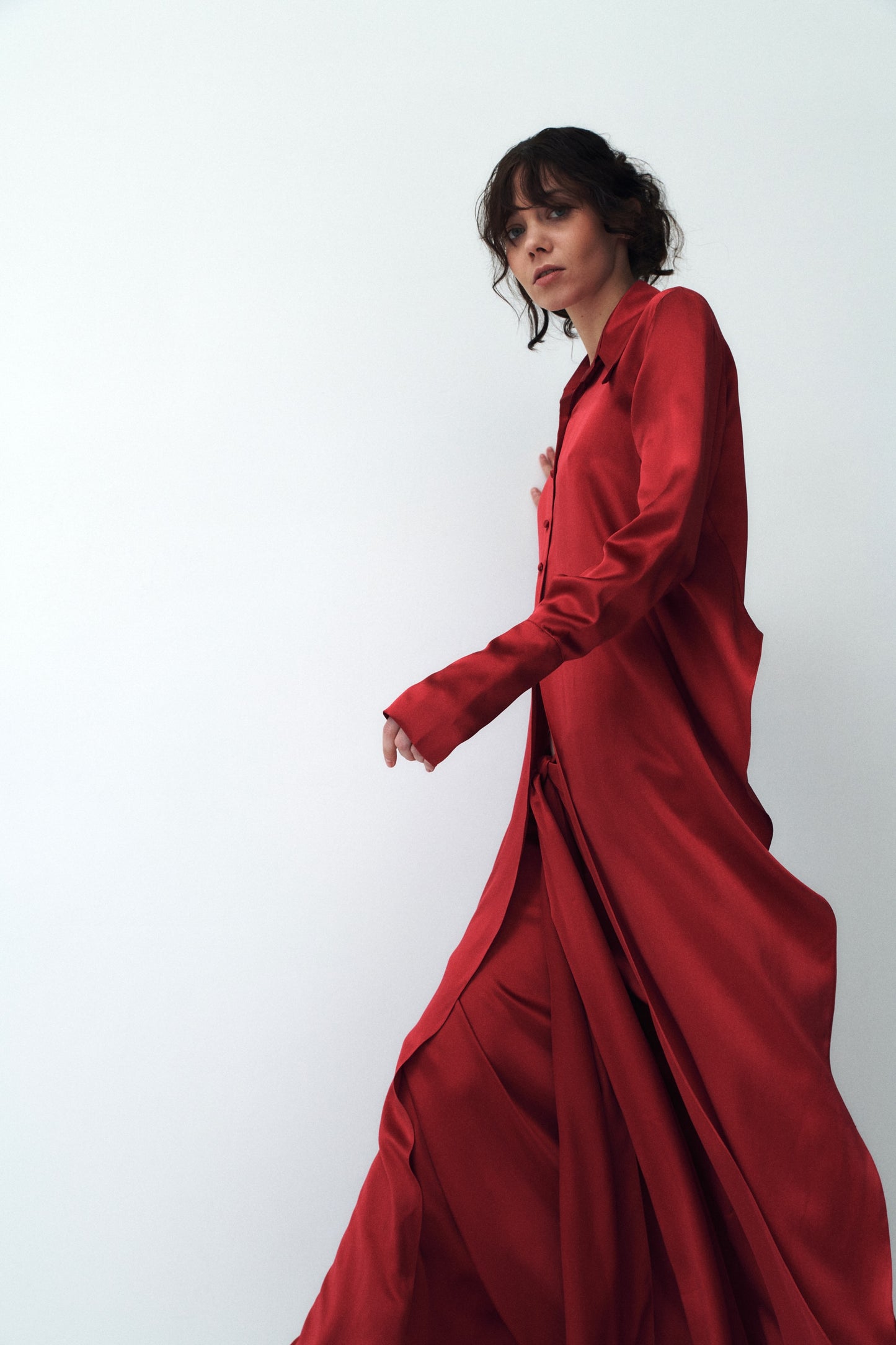 Poetica blouse in Cherry Funk