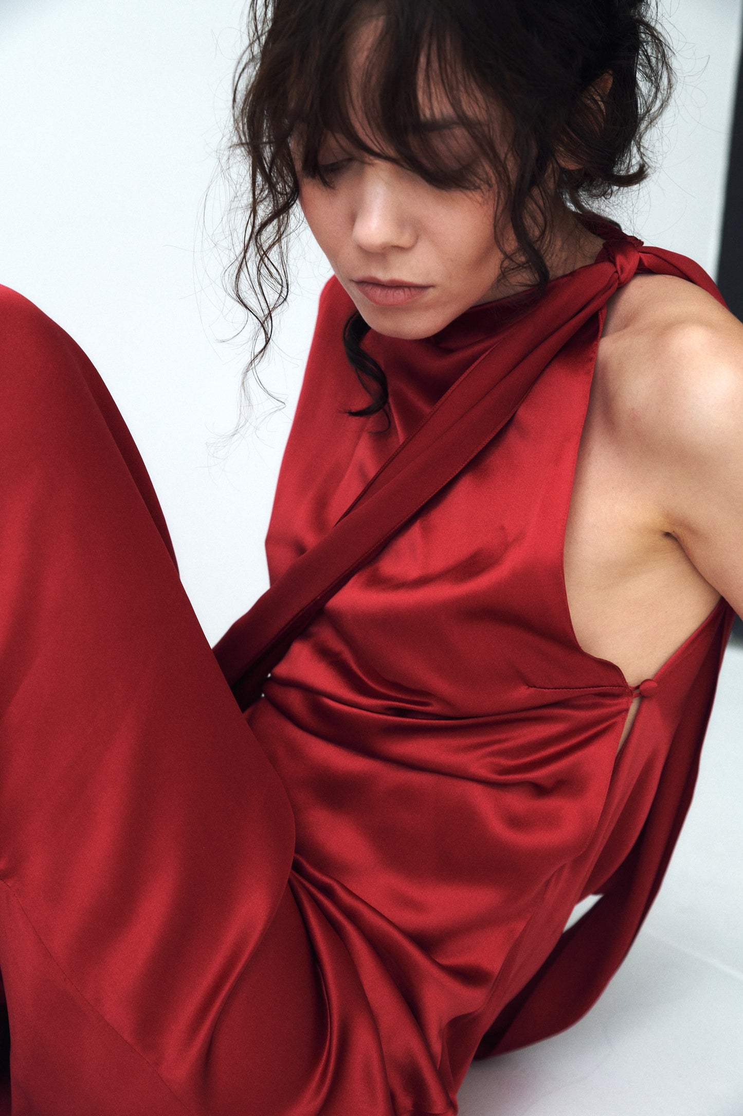 Cinematica dress in Cherry Funk