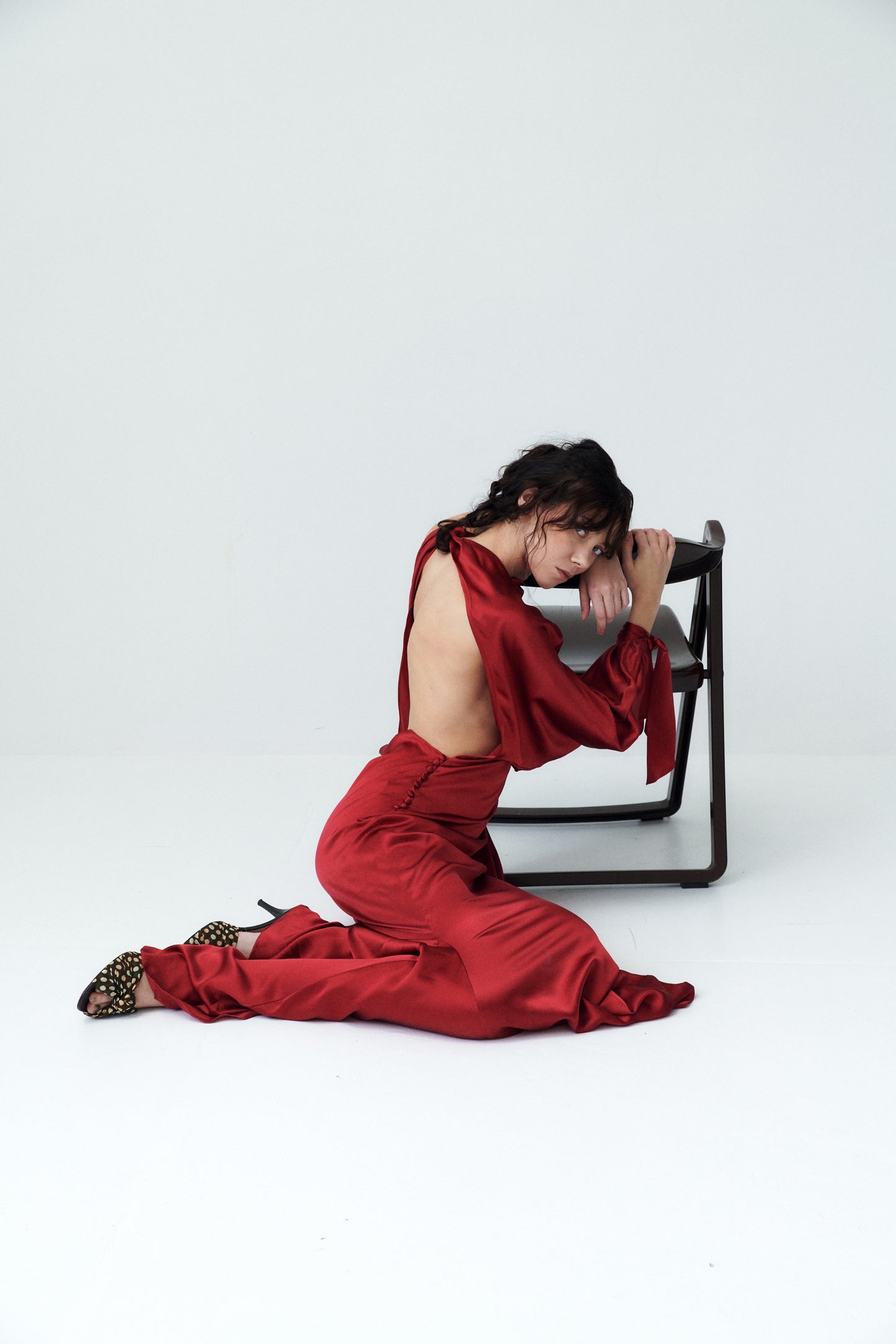 Cinematica dress in Cherry Funk